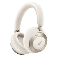 אוזניות קשת soundcore Space One Pro On-Ear בצבע לבן